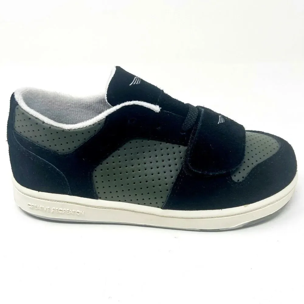 Creative Recreation Cesario Lo Military Black Toddler Baby Sneakers